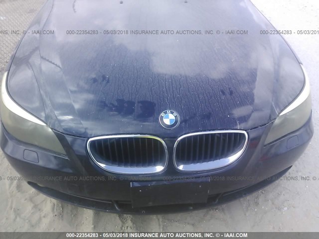 WBANA73524B803807 - 2004 BMW 530 I Dark Blue photo 6