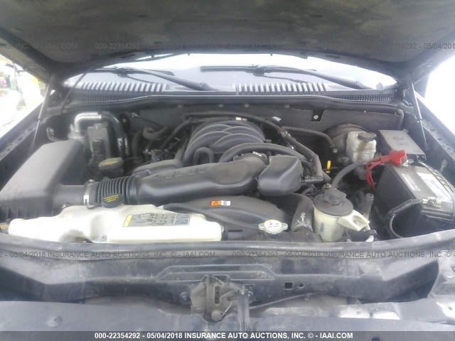 1FMEU75898UB18520 - 2008 FORD EXPLORER LIMITED შავი ფოტო 10