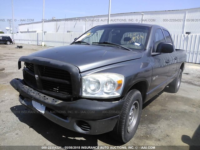 1D7HA18K28J125038 - 2008 DODGE RAM 1500 ST GRAY photo 2