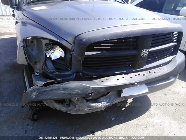 1D7HA18K28J125038 - 2008 DODGE RAM 1500 ST GRAY photo 6