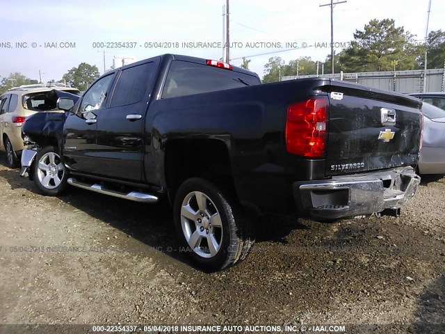 3GCPCREC0EG279305 - 2014 CHEVROLET SILVERADO C1500 LT BLACK photo 3