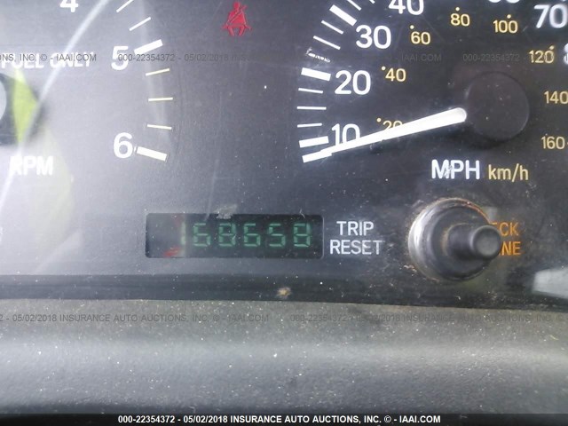 1J4FT68S2WL165785 - 1998 JEEP CHEROKEE SPORT/CLASSIC წითელი ფოტო 7