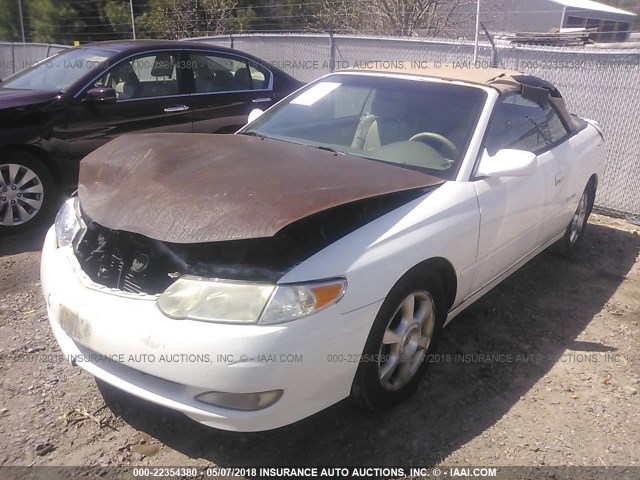 2T1FF28P82C600473 - 2002 TOYOTA CAMRY SOLARA SE/SLE თეთრი ფოტო 2