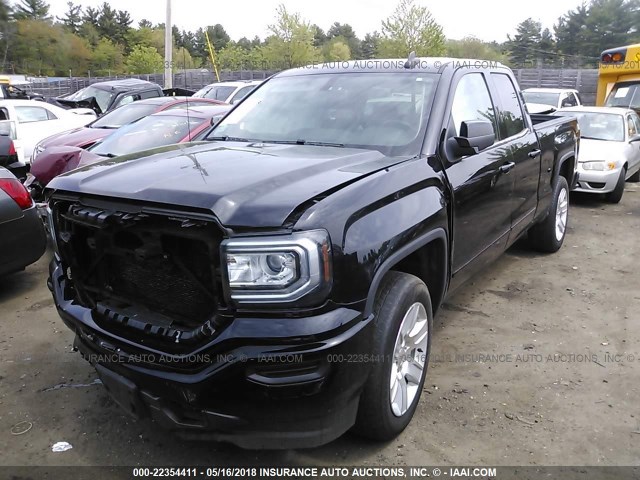 1GTV2MEC7GZ114349 - 2016 GMC SIERRA K1500 SLE BLACK photo 2