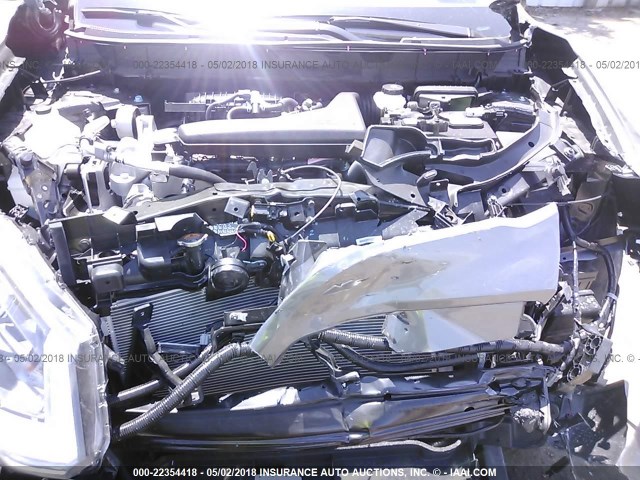 5N1AT2MT7HC832632 - 2017 NISSAN ROGUE S/SL GRAY photo 10