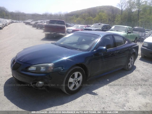 2G2WP552761140433 - 2006 PONTIAC GRAND PRIX BLUE photo 2