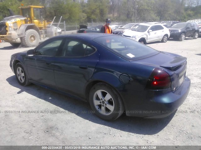 2G2WP552761140433 - 2006 PONTIAC GRAND PRIX BLUE photo 3