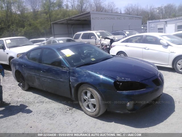 2G2WP552761140433 - 2006 PONTIAC GRAND PRIX BLUE photo 6