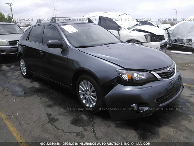 JF1GH60679H802287 - 2009 SUBARU IMPREZA 2.5I PREMIUM GRAY photo 1