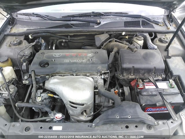 4T1BE32K85U639863 - 2005 TOYOTA CAMRY LE/XLE/SE GRAY photo 10