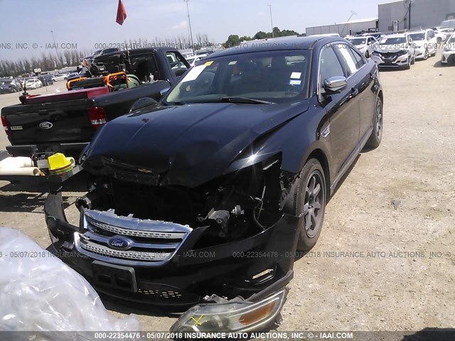 1FAHP2FW3AG134117 - 2010 FORD TAURUS LIMITED BLACK photo 2