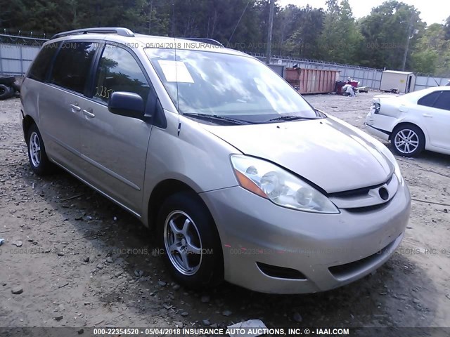 5TDZA23C36S420671 - 2006 TOYOTA SIENNA CE/LE TAN photo 1