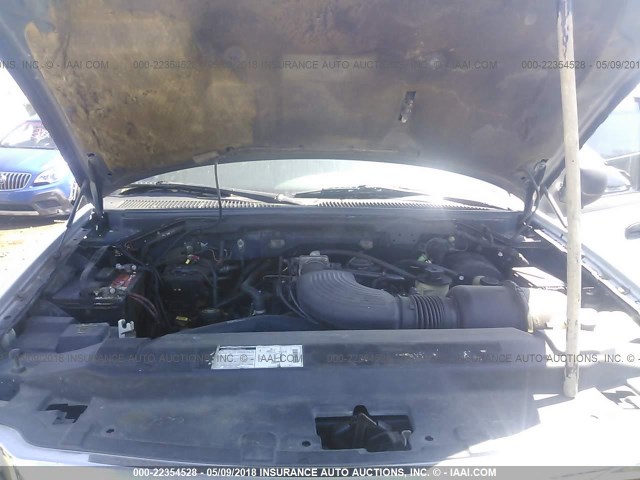 1FMPU16L3YLC00399 - 2000 FORD EXPEDITION XLT თეთრი ფოტო 10