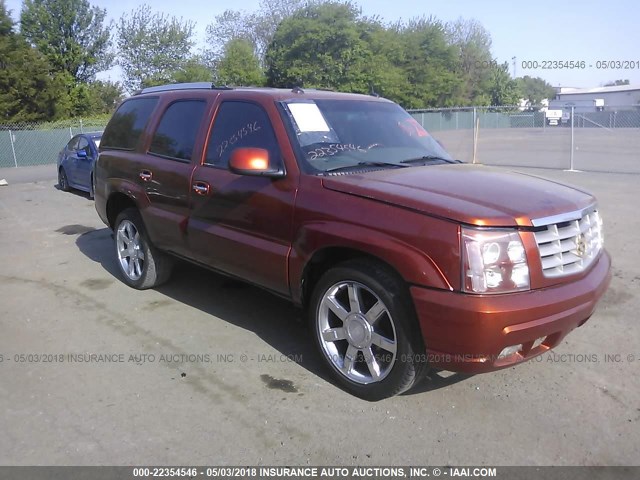 1GYEK63N43R240513 - 2003 CADILLAC ESCALADE LUXURY ნარინჯისფერი ფოტო 1