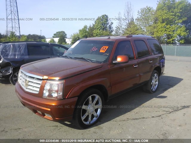 1GYEK63N43R240513 - 2003 CADILLAC ESCALADE LUXURY ნარინჯისფერი ფოტო 2