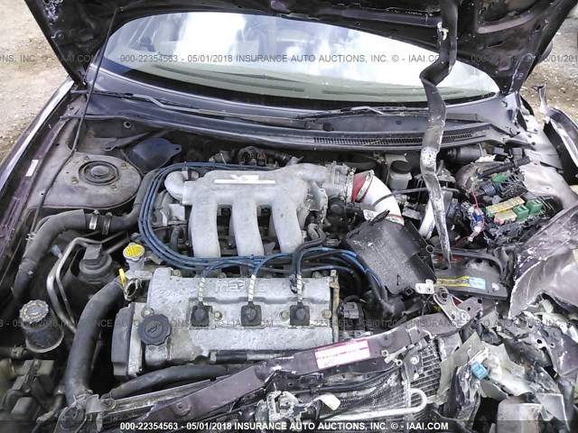 1YVGE31D5T5541484 - 1996 MAZDA MX-6 LS PURPLE photo 10