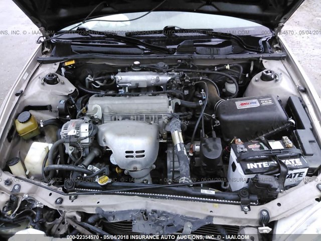4T1BG22K7XU907888 - 1999 TOYOTA CAMRY CE/LE/XLE 金色 照片 10