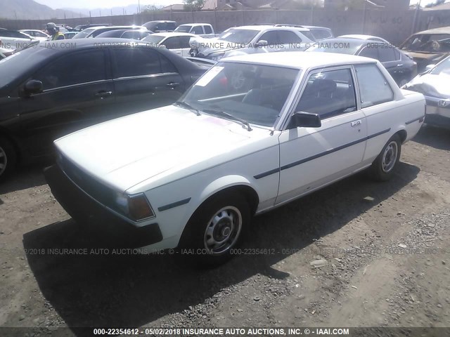 JT2TE72D4C0267193 - 1982 TOYOTA COROLLA DELUXE WHITE photo 2