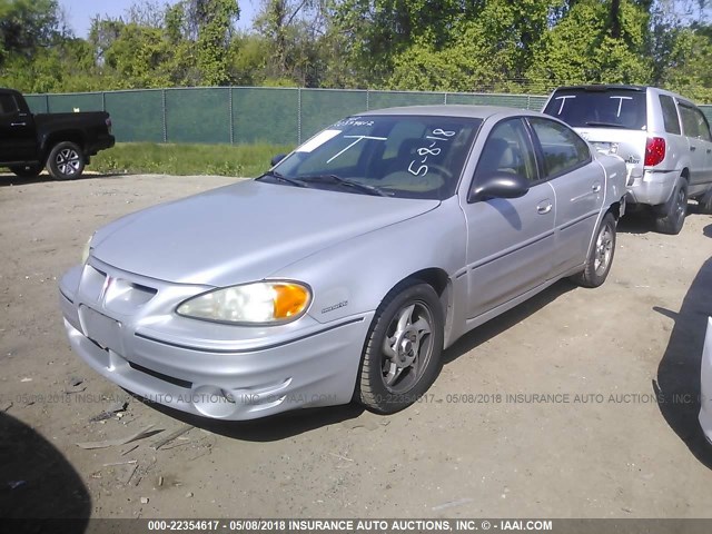 1G2NW52E74C229245 - 2004 PONTIAC GRAND AM GT SILVER photo 2