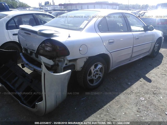 1G2NW52E74C229245 - 2004 PONTIAC GRAND AM GT SILVER photo 6