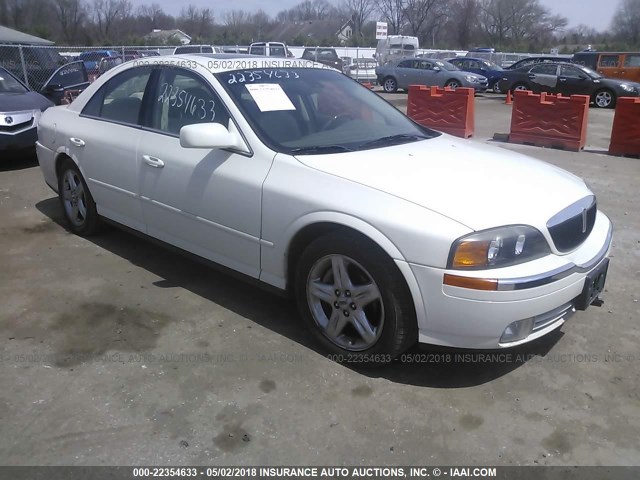 1LNHM87A92Y634993 - 2002 LINCOLN LS WHITE photo 1