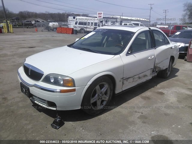 1LNHM87A92Y634993 - 2002 LINCOLN LS 白色 照片 2