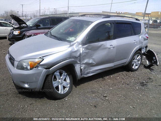 JTMBK32V875028431 - 2007 TOYOTA RAV4 SPORT SILVER photo 6