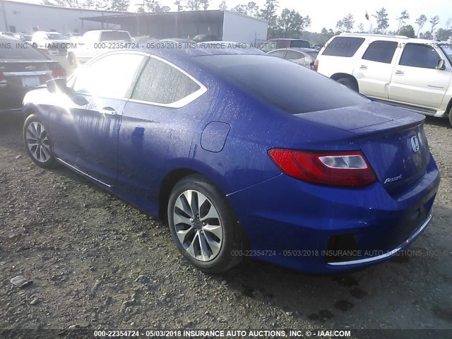 1HGCT1B32DA003789 - 2013 HONDA Accord LX-S BLUE photo 3