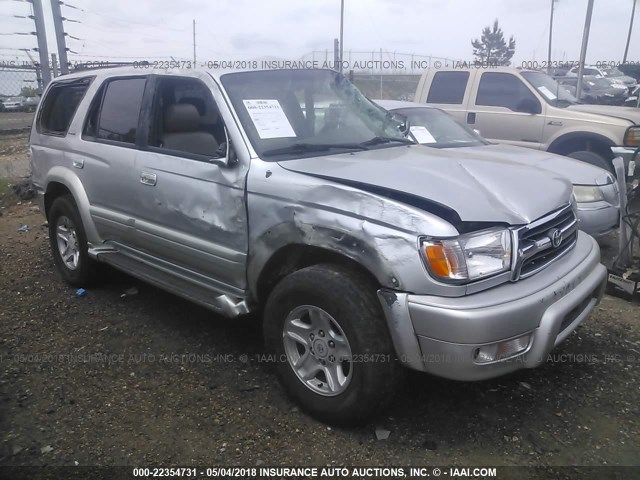 JT3GN87R2Y0171299 - 2000 TOYOTA 4RUNNER LIMITED SILVER photo 1