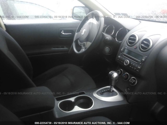 JN8AS58T58W304903 - 2008 NISSAN ROGUE S/SL GRAY photo 5