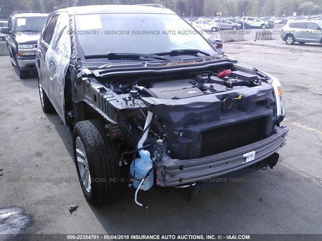 1FM5K8D86FGB52729 - 2015 FORD EXPLORER XLT BLACK photo 6