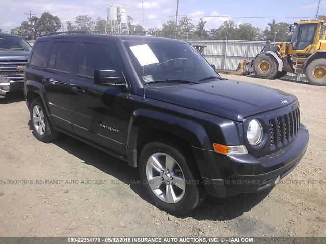 1C4NJPBB1FD343606 - 2015 JEEP PATRIOT SPORT BLACK photo 1