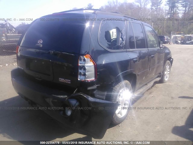 1GKET63M162312697 - 2006 GMC ENVOY DENALI BLACK photo 4