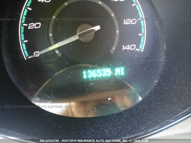 1G1ZC5E13BF281829 - 2011 CHEVROLET MALIBU 1LT 勃艮第红 照片 7