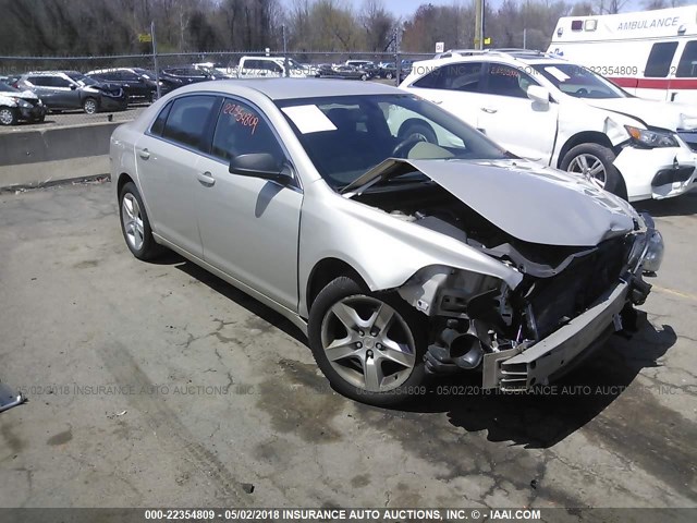 1G1ZB5E13BF326044 - 2011 CHEVROLET MALIBU LS 棕色 照片 1