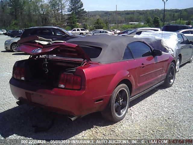 1ZVFT84N775329715 - 2007 FORD MUSTANG RED photo 2