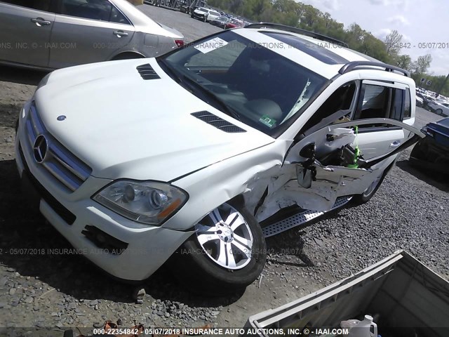 4JGBF71E49A450652 - 2009 MERCEDES-BENZ GL 450 4MATIC WHITE photo 2