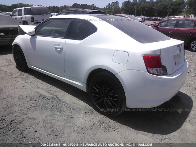 JTKJF5C70D3054176 - 2013 TOYOTA SCION TC 白色 照片 3