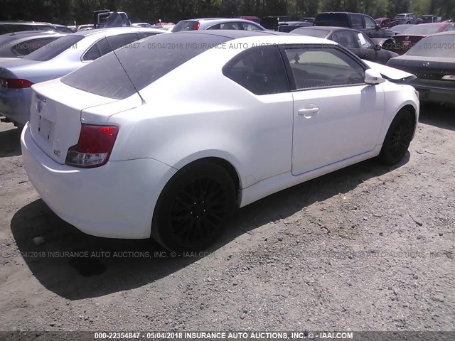 JTKJF5C70D3054176 - 2013 TOYOTA SCION TC 白色 照片 4