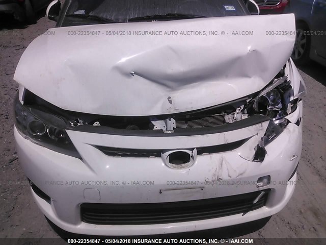JTKJF5C70D3054176 - 2013 TOYOTA SCION TC 白色 照片 6
