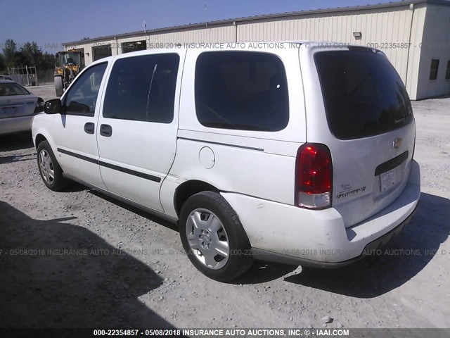 1GNDV23L96D194525 - 2006 CHEVROLET UPLANDER LS WHITE photo 3