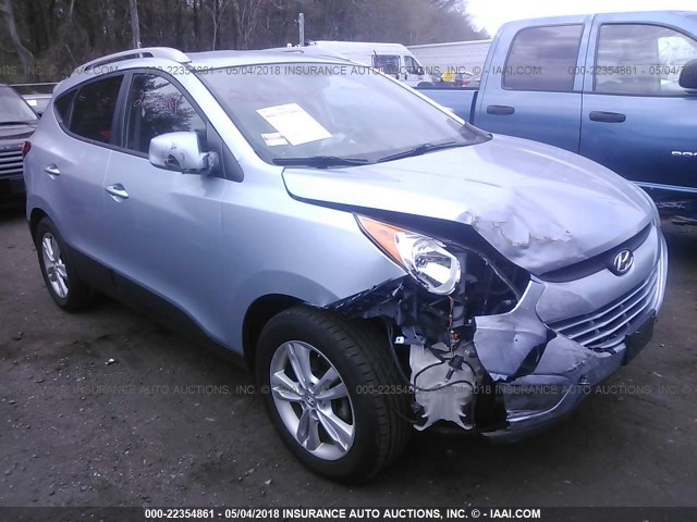 KM8JU3AC3BU155314 - 2011 HYUNDAI TUCSON GLS/LIMITED 浅蓝色 照片 1