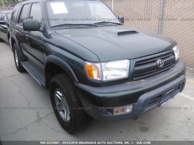 JT3HN86R5X0234934 - 1999 TOYOTA 4RUNNER SR5 GREEN photo 1