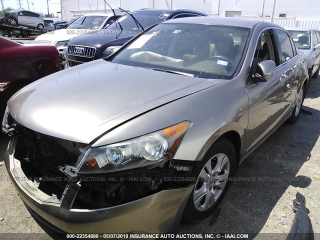 JHMCP26409C000864 - 2009 HONDA ACCORD LXP GOLD photo 2