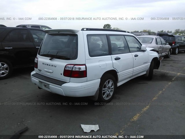 JF1SF65601H700732 - 2001 SUBARU FORESTER S Ağ foto 4