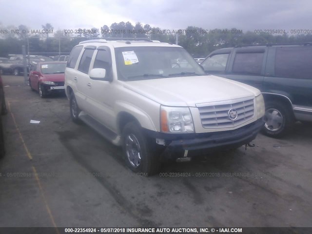 1GYEK63N64R191008 - 2004 CADILLAC ESCALADE LUXURY თეთრი ფოტო 1