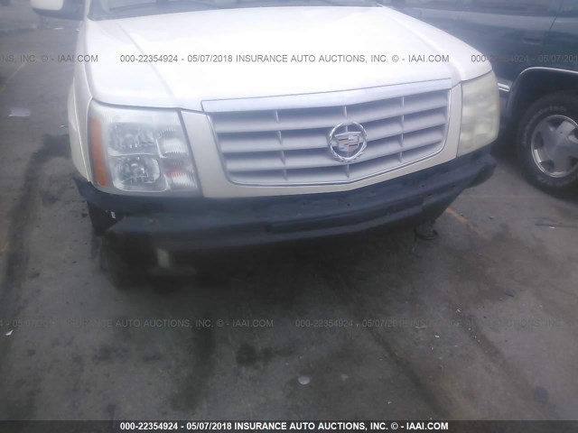 1GYEK63N64R191008 - 2004 CADILLAC ESCALADE LUXURY WHITE photo 6