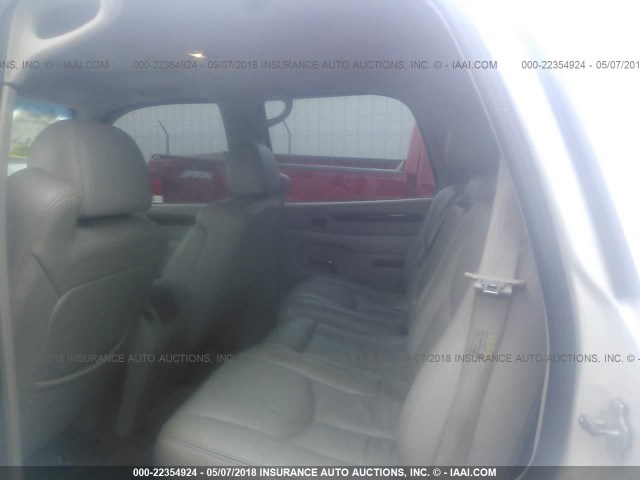 1GYEK63N64R191008 - 2004 CADILLAC ESCALADE LUXURY თეთრი ფოტო 8