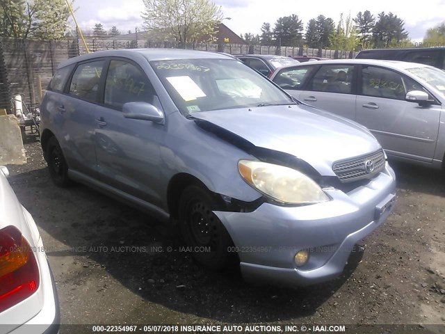 2T1LR32E76C557838 - 2006 TOYOTA COROLLA MATRIX XR Light Blue photo 1