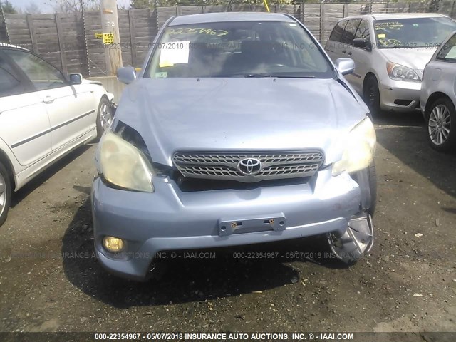 2T1LR32E76C557838 - 2006 TOYOTA COROLLA MATRIX XR Light Blue photo 6